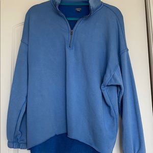 aerie super soft 1/4 zip up xs